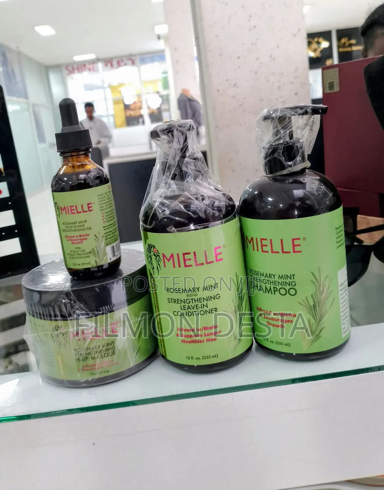 Mielle Rosemary Mint Strengthening 4 Packs