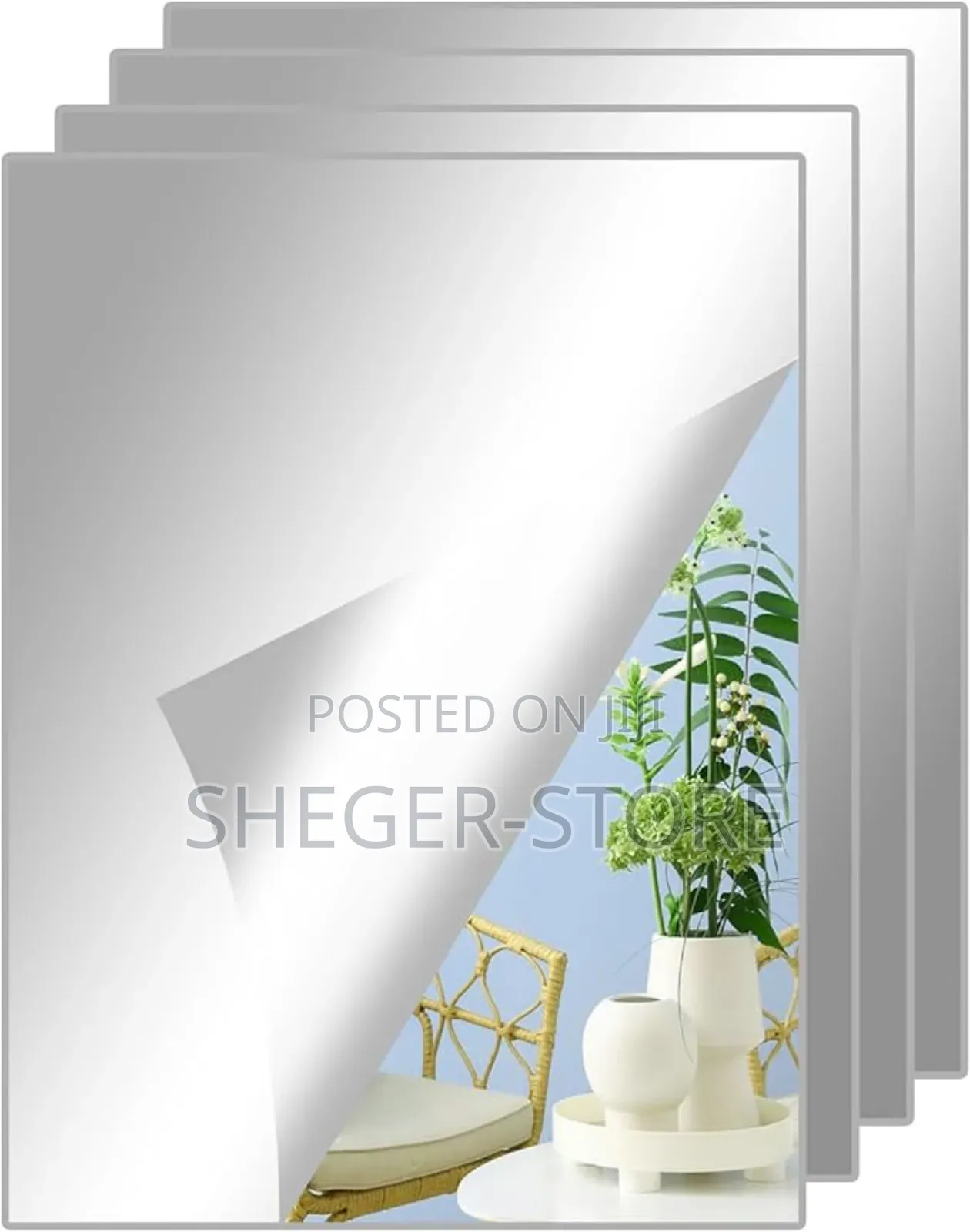 30x60cm High-Quality Mirror Stickers