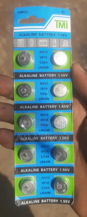 Tmi Lr44w Alkaline Button Cell Batteries Ag13, 357a, Sr44, and Lr1154