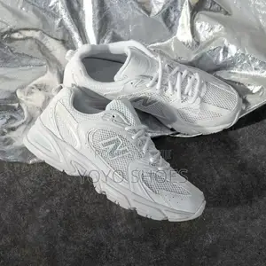 New Arrival New Balance 530 Triple White Fashion Sneaker
