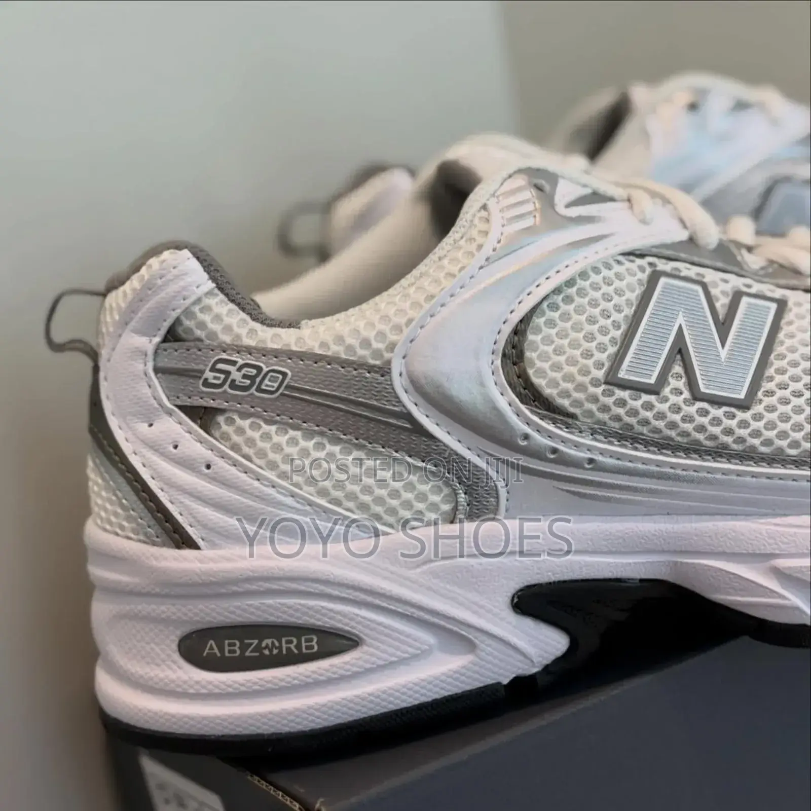 New Arrival New Blance 530 Sneaker White /Silver Shoes