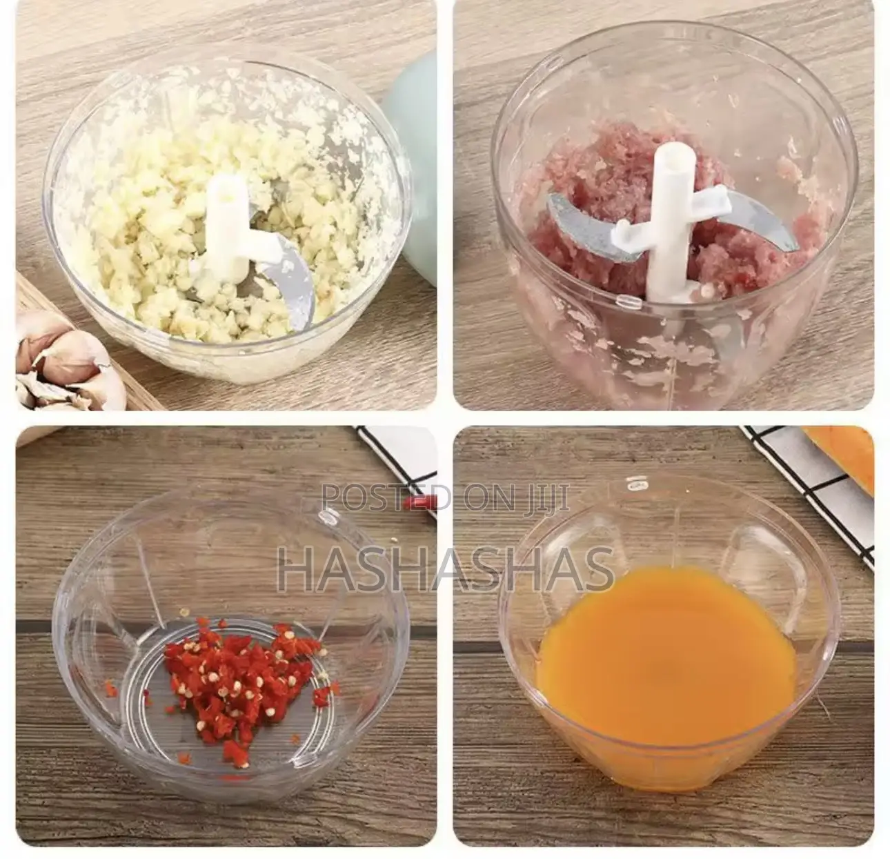 Hand Pull Manuel Chopper Mixer