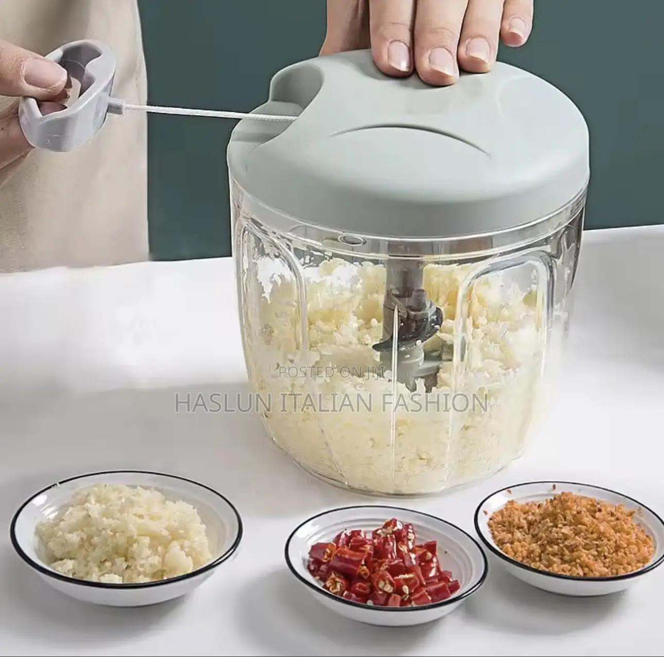 Hand Pull Manuel Chopper Mixer