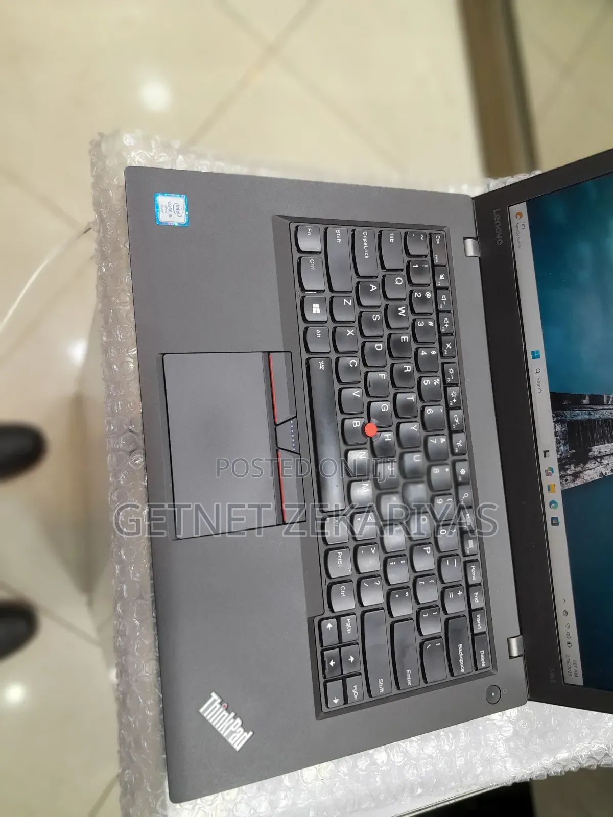 New Laptop Lenovo ThinkPad T460 8GB Intel Core I5 SSD 256GB