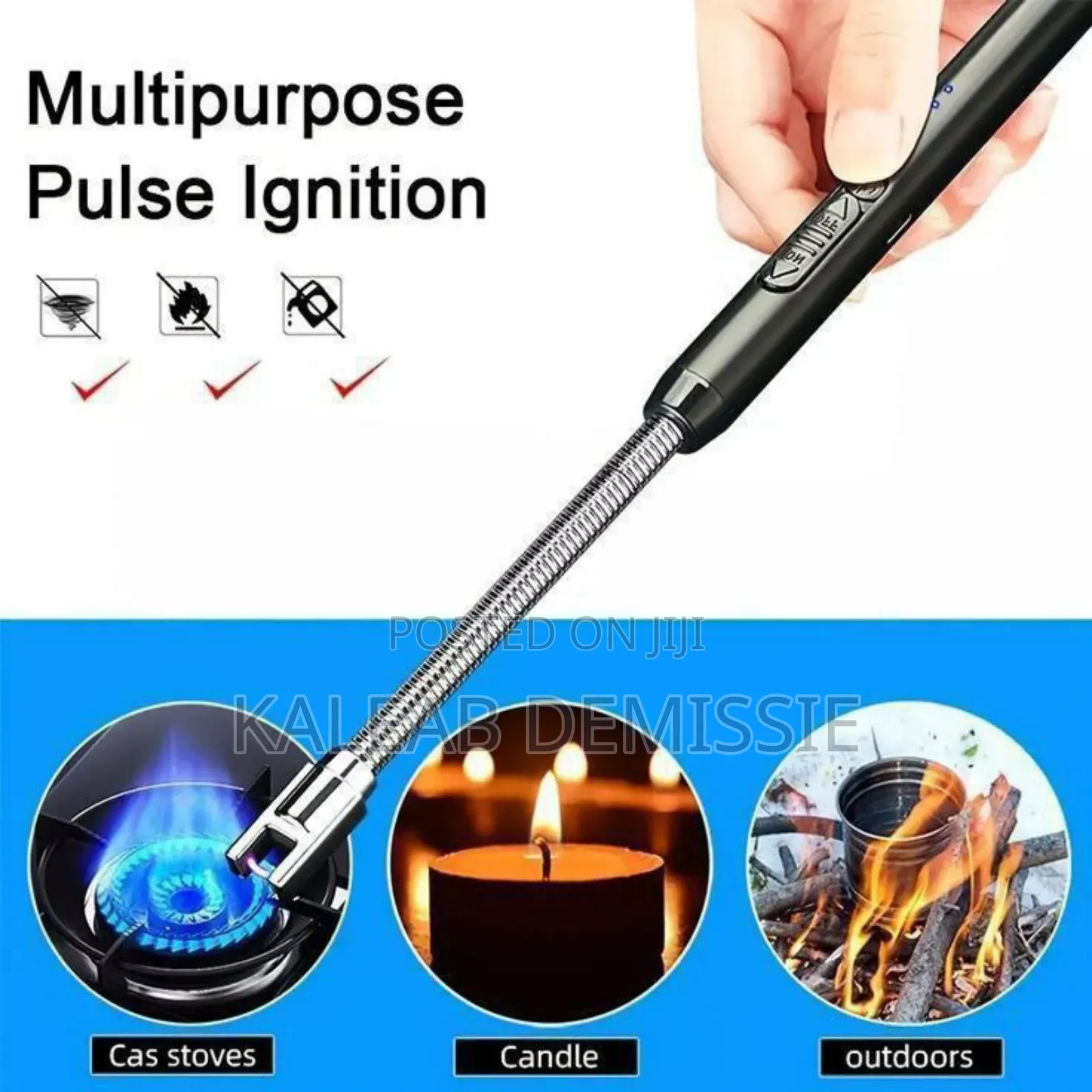 Rechargeable Electronic Lighter በቻርጅ የሚሰራ ላይተር
