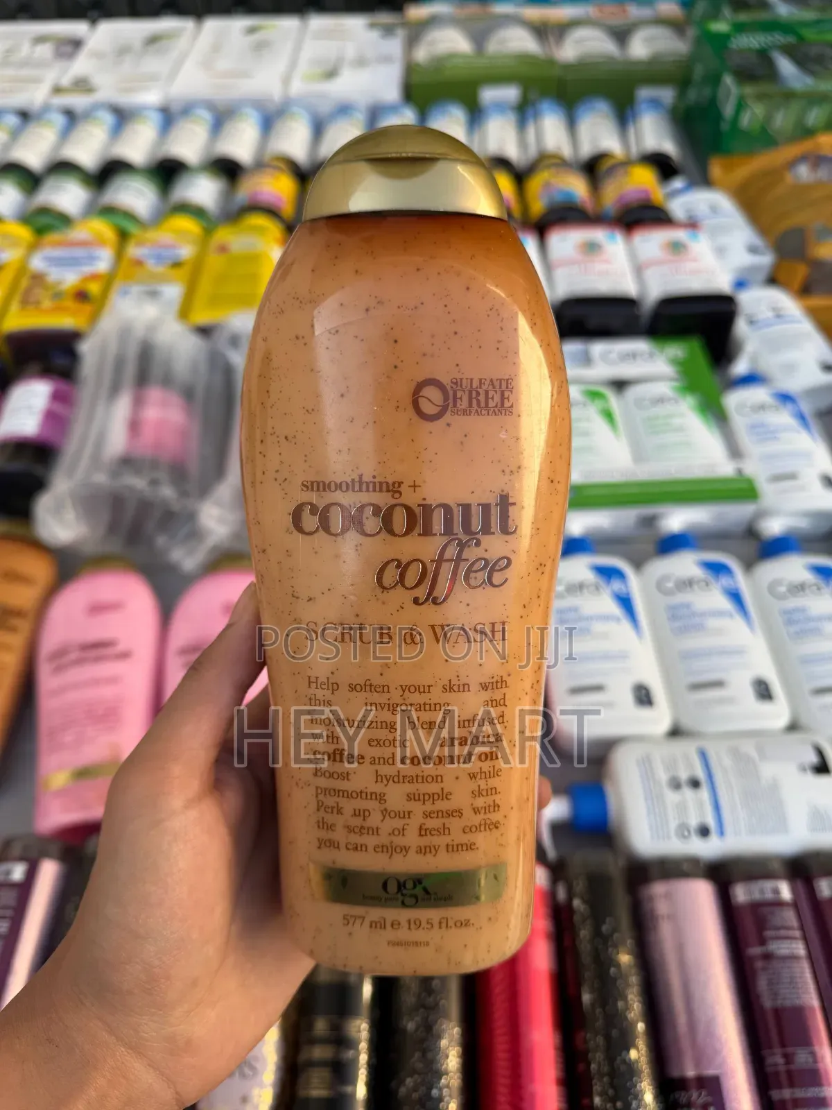 Ogx Smoothing + Coconut Coffee Scrub Wash