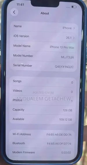 Apple iPhone 13 Pro Max 128 GB Blue