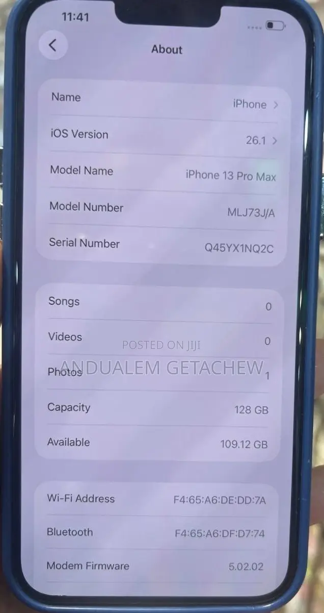 Apple iPhone 13 Pro Max 128 GB Blue