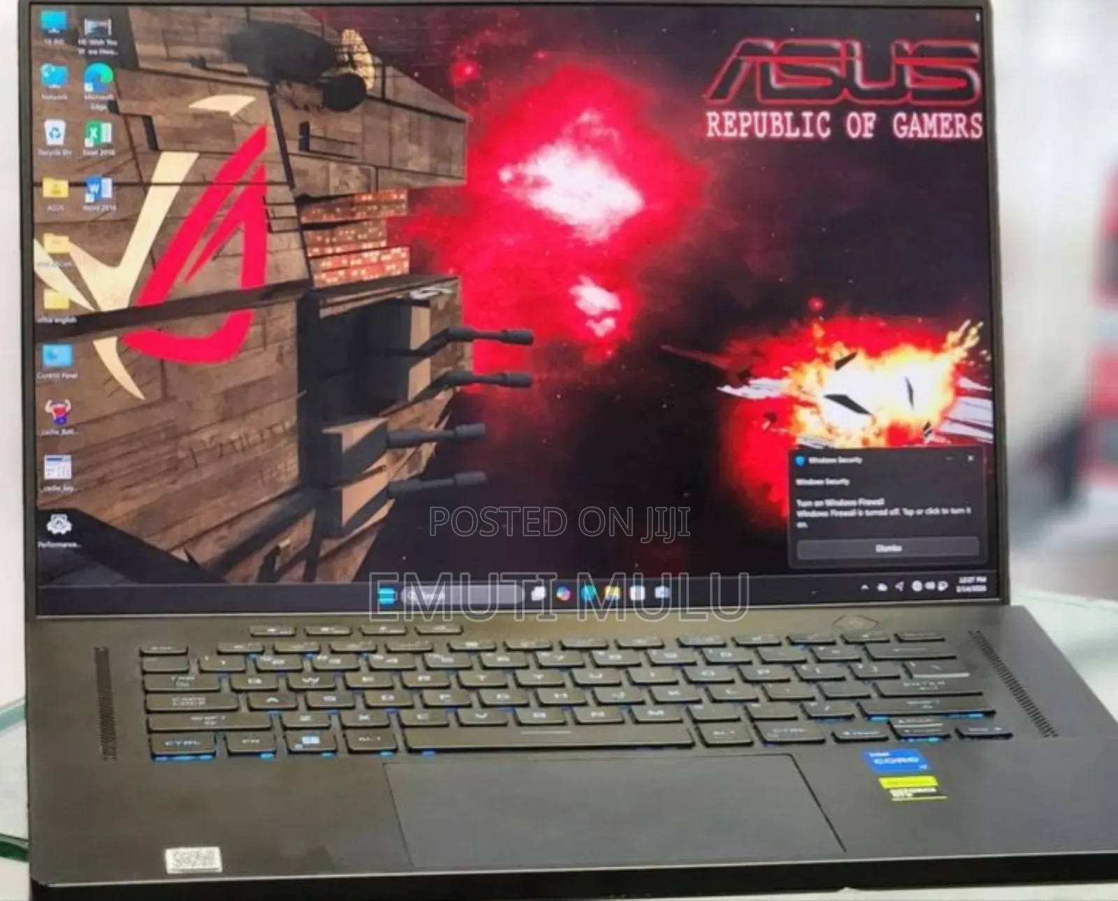 New Laptop Asus ROG Zephyrus G15 16GB Intel Core I7 SSD 512GB