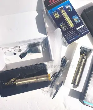 Kemei Electric Trimmer Packed የጸጉር ቅርጽ ማውጫ ማሰተካክያ ማሽን Without Charger