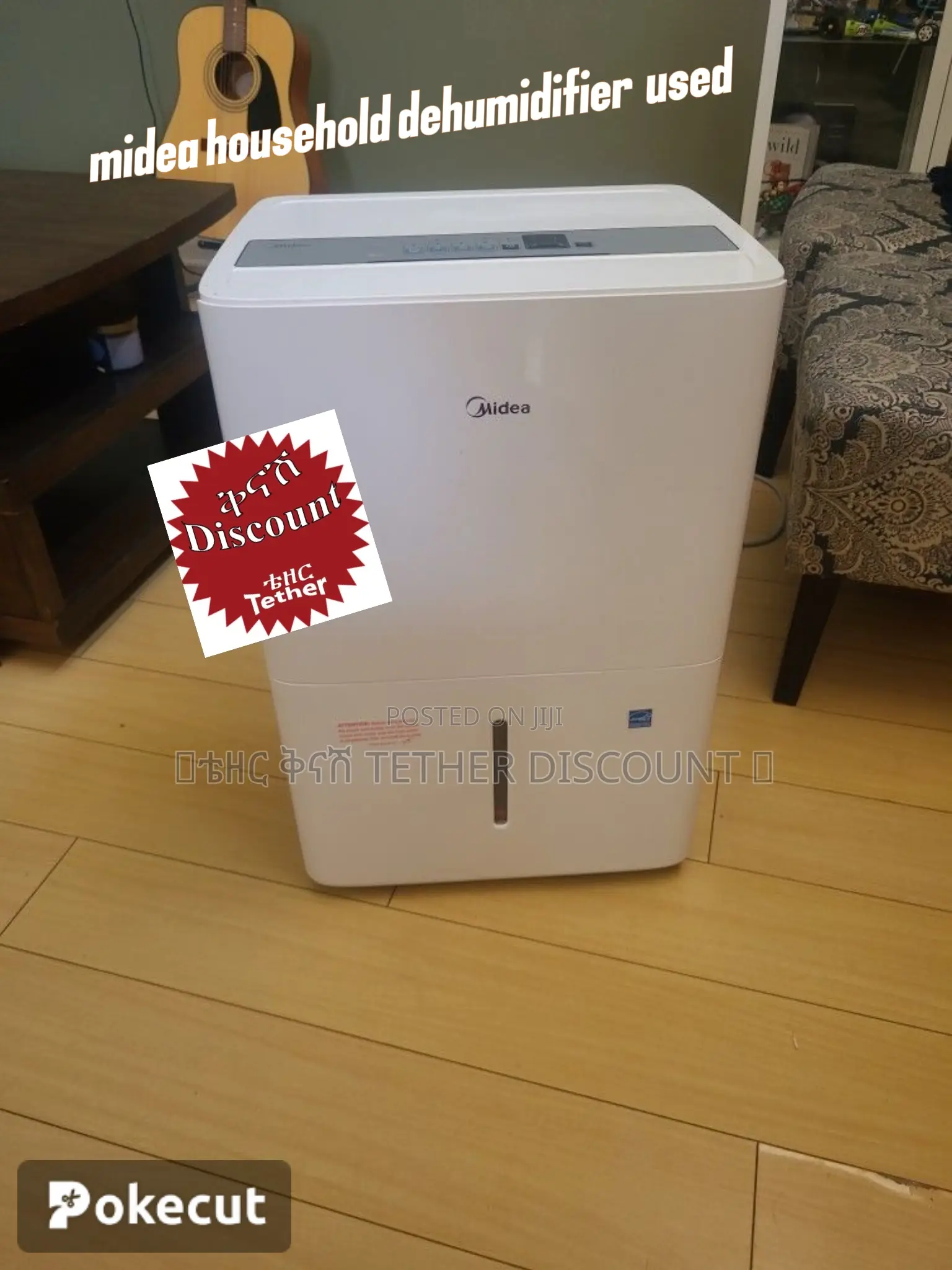 Midea Household Dehumidifier Used