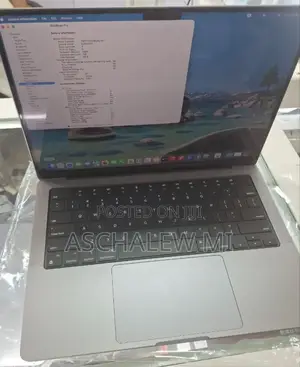 New Laptop Apple MacBook Pro M1 32GB Apple M1 SSD 512GB