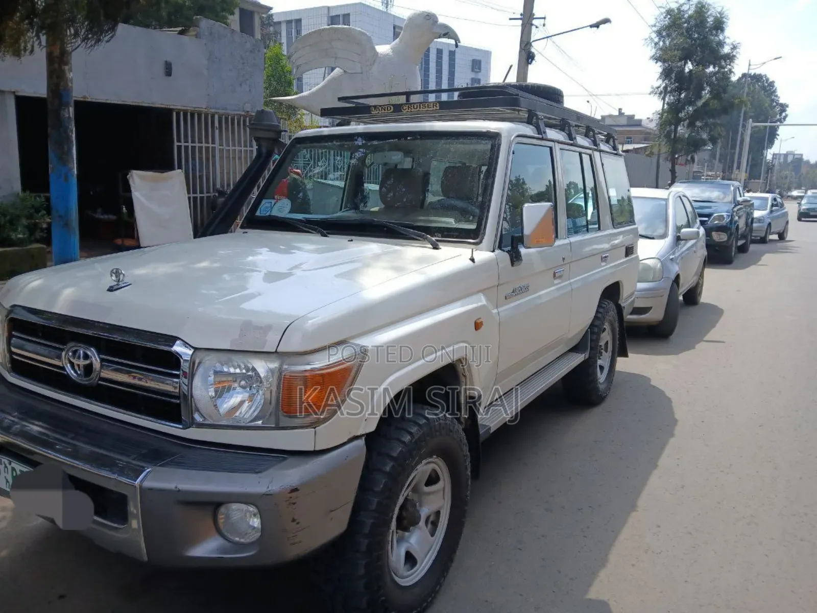 Toyota Land Cruiser 4.5 V8 DLX 2014 White