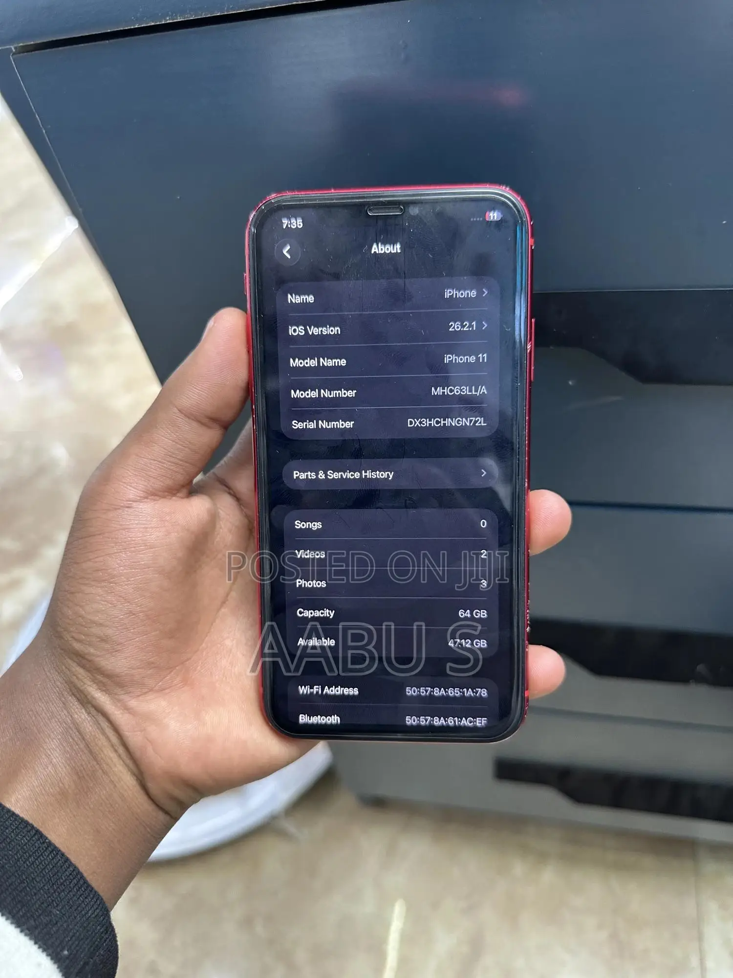 Apple iPhone 11 64 GB Red