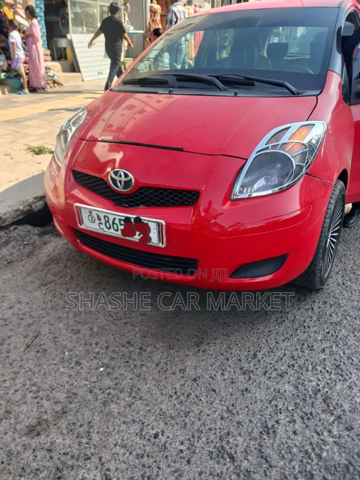 Toyota Yaris 2010 Red