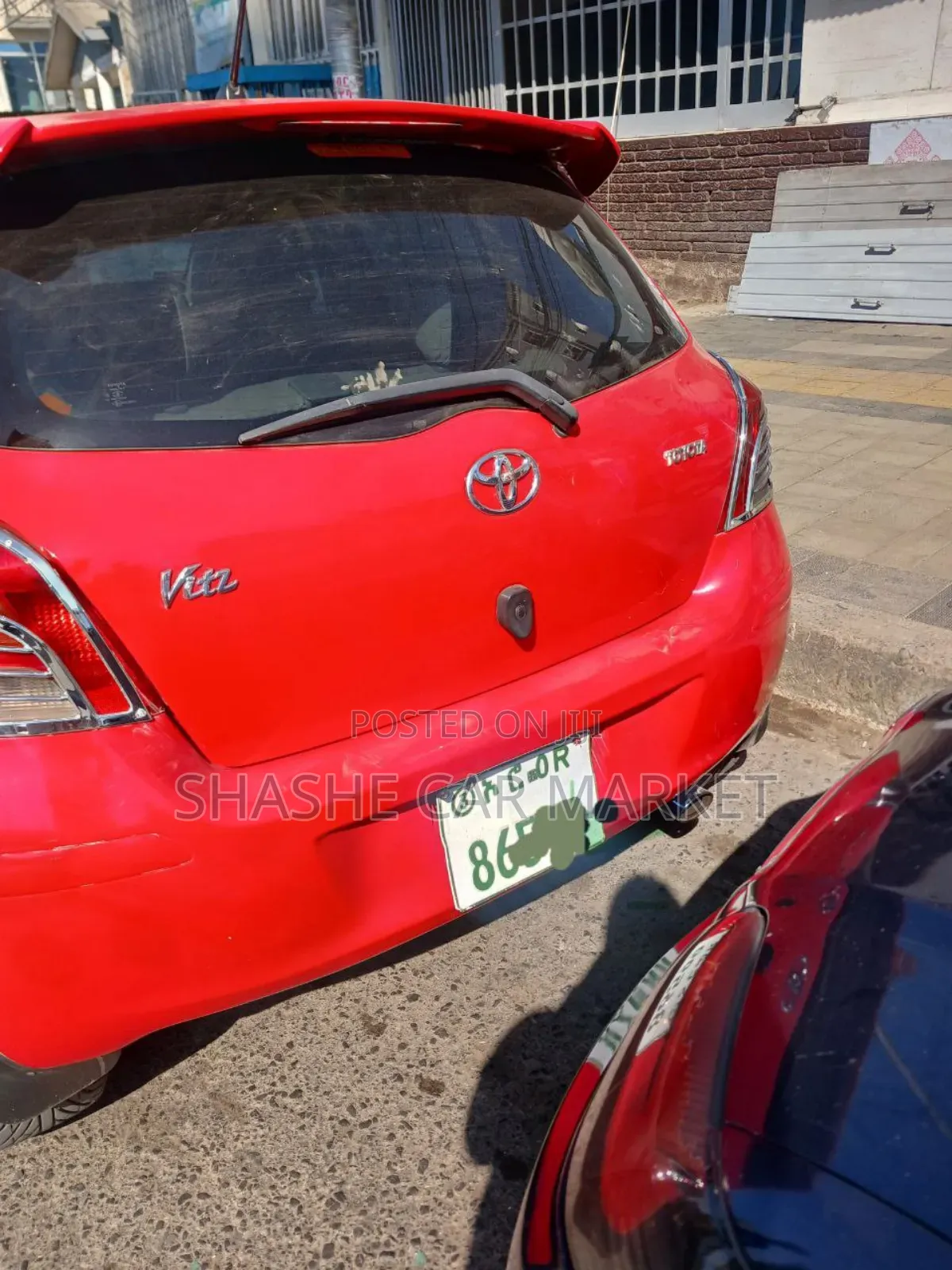 Toyota Yaris 2010 Red