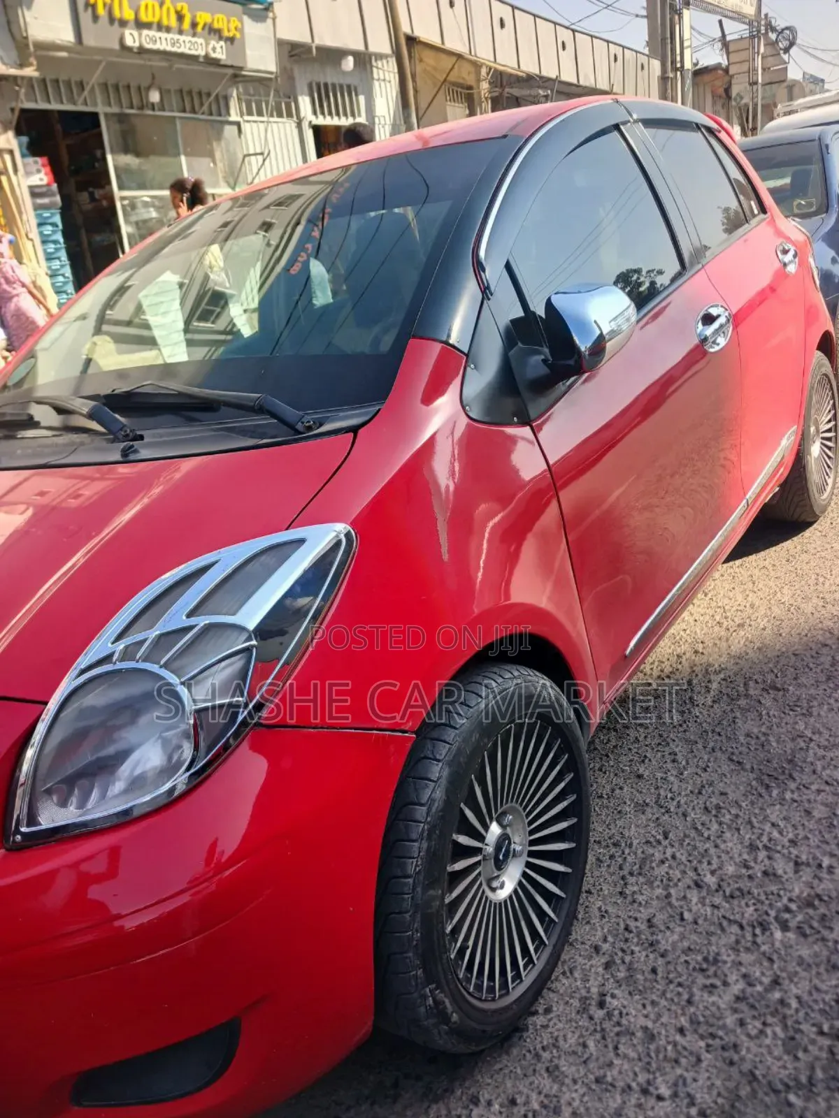 Toyota Yaris 2010 Red