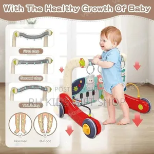 2 in 1 Baby Play Mat Gym Walker