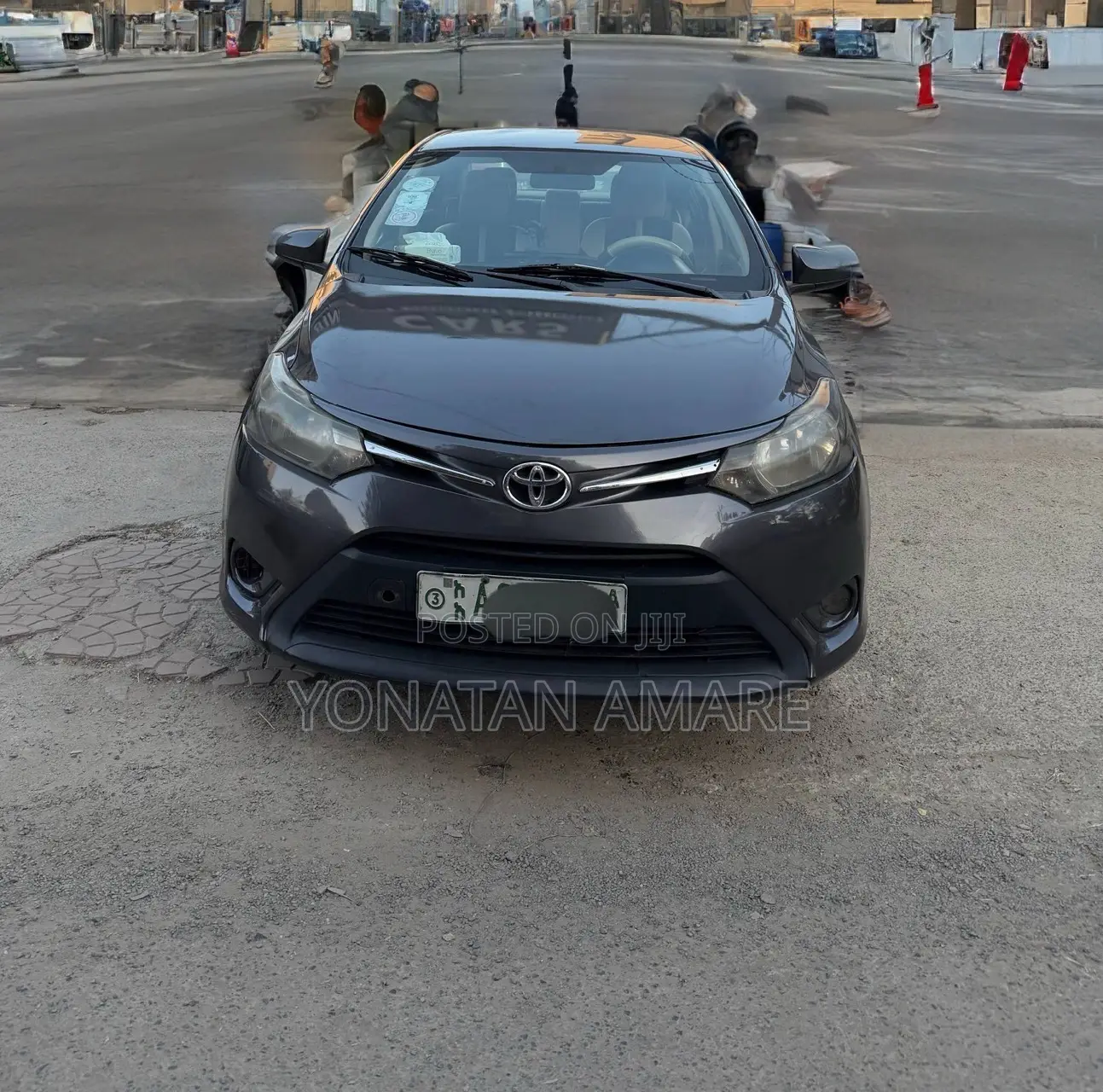 Toyota Yaris 2015 Gray