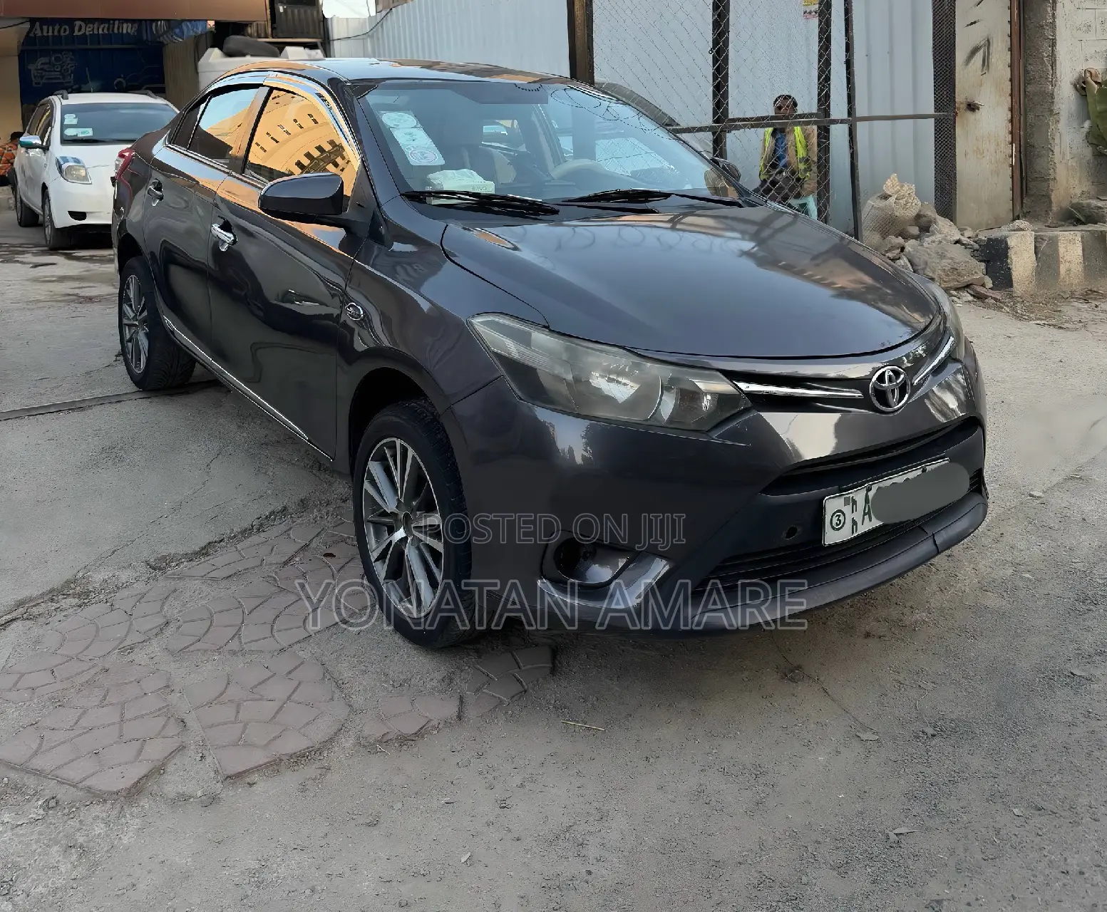 Toyota Yaris 2015 Gray