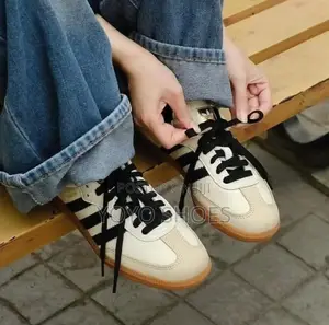 Adidas Samba Og Cream White /Corblack/Sand Strata Fashion Sneaker