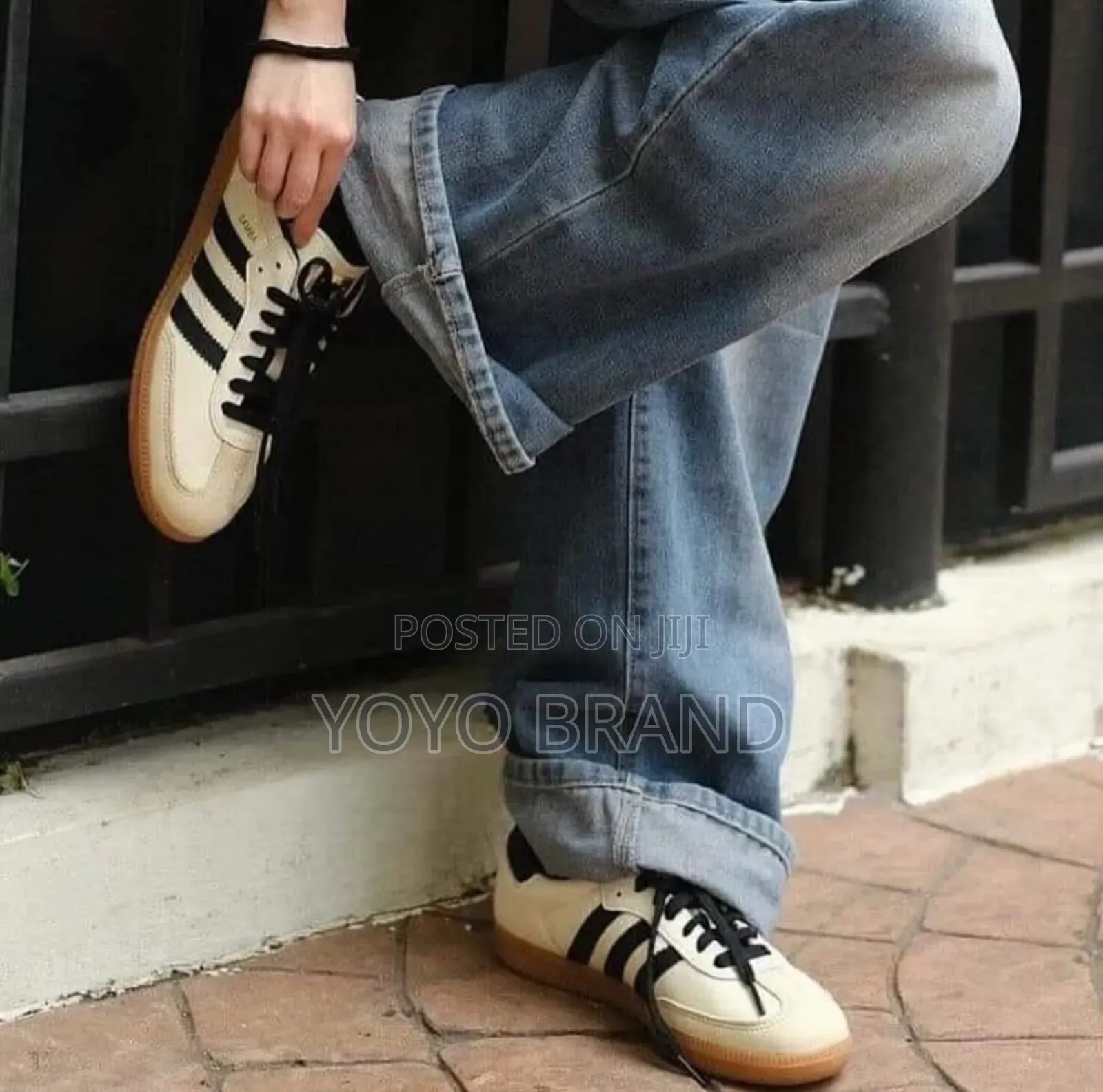 Adidas Samba Og Cream White /Corblack/Sand Strata Fashion Sneaker