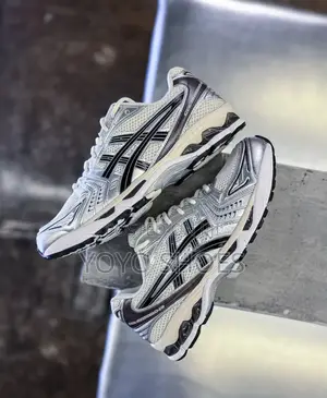 Asics Gel Kayano Cream Black Unisex Fashion Sneaker