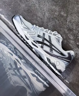 Asics Gel Kayano Cream Black Unisex Fashion Sneaker