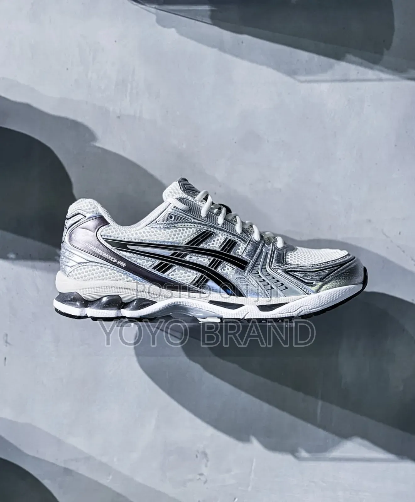 Asics Gel Kayano Cream Black Unisex Fashion Sneaker