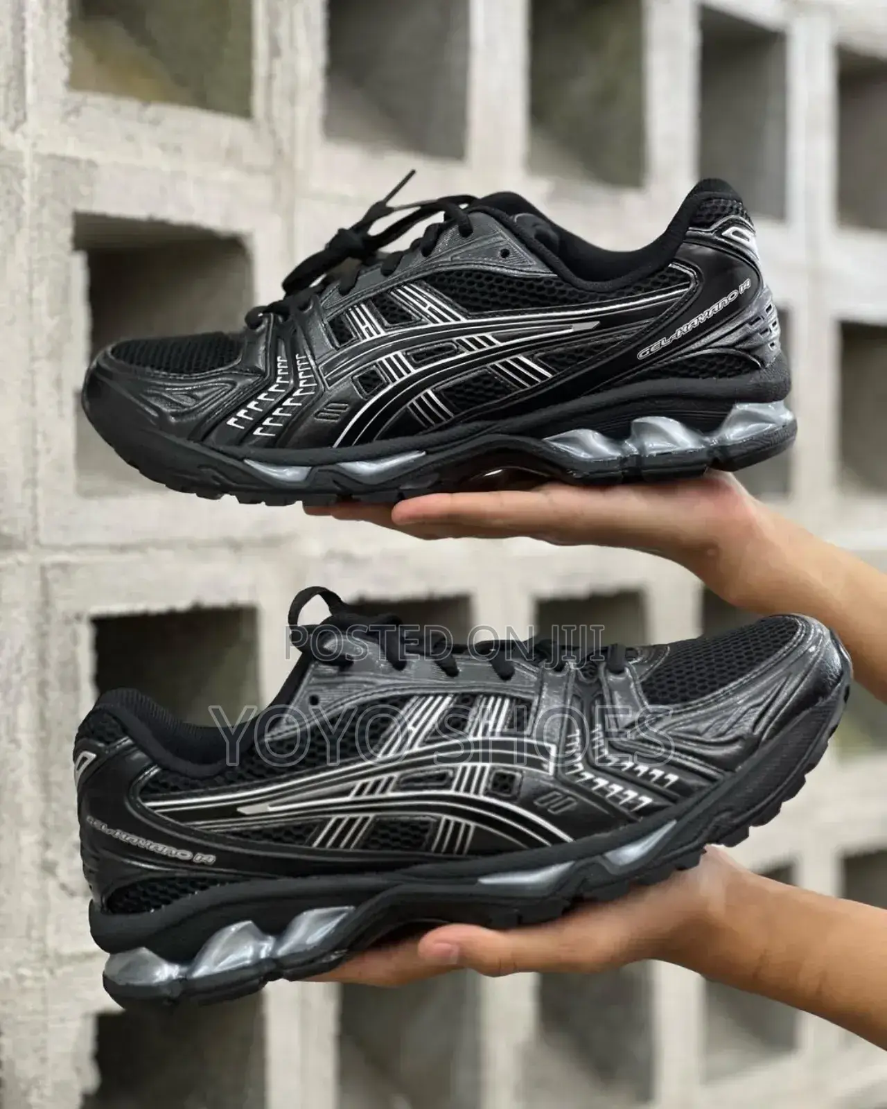 Asics Gel Kayano Black/Pure Silver Unisex Fashion Sneaker