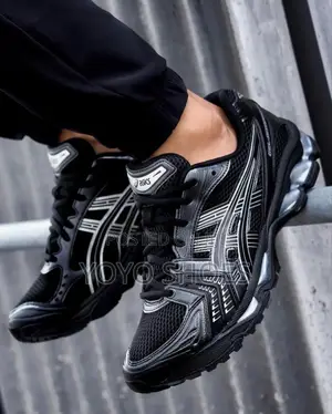 Asics Gel Kayano Black/Pure Silver Unisex Fashion Sneaker