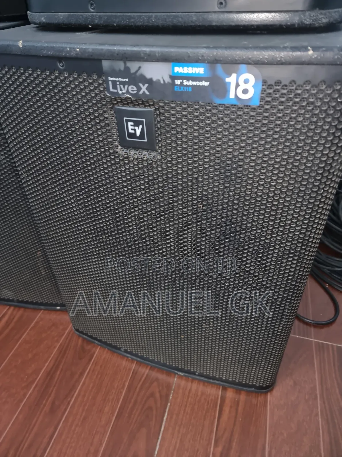 Ev Subwoofer Ev 8d Spiker