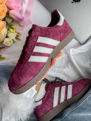 Adidas Gazelle Burgundy Fashion Sneaker Shoes