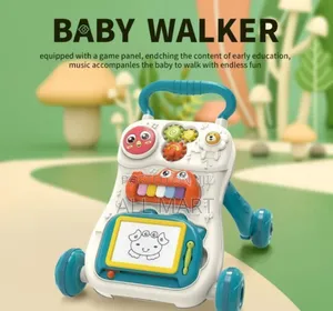 Baby Push Walker - Fun Panel + Walking Support