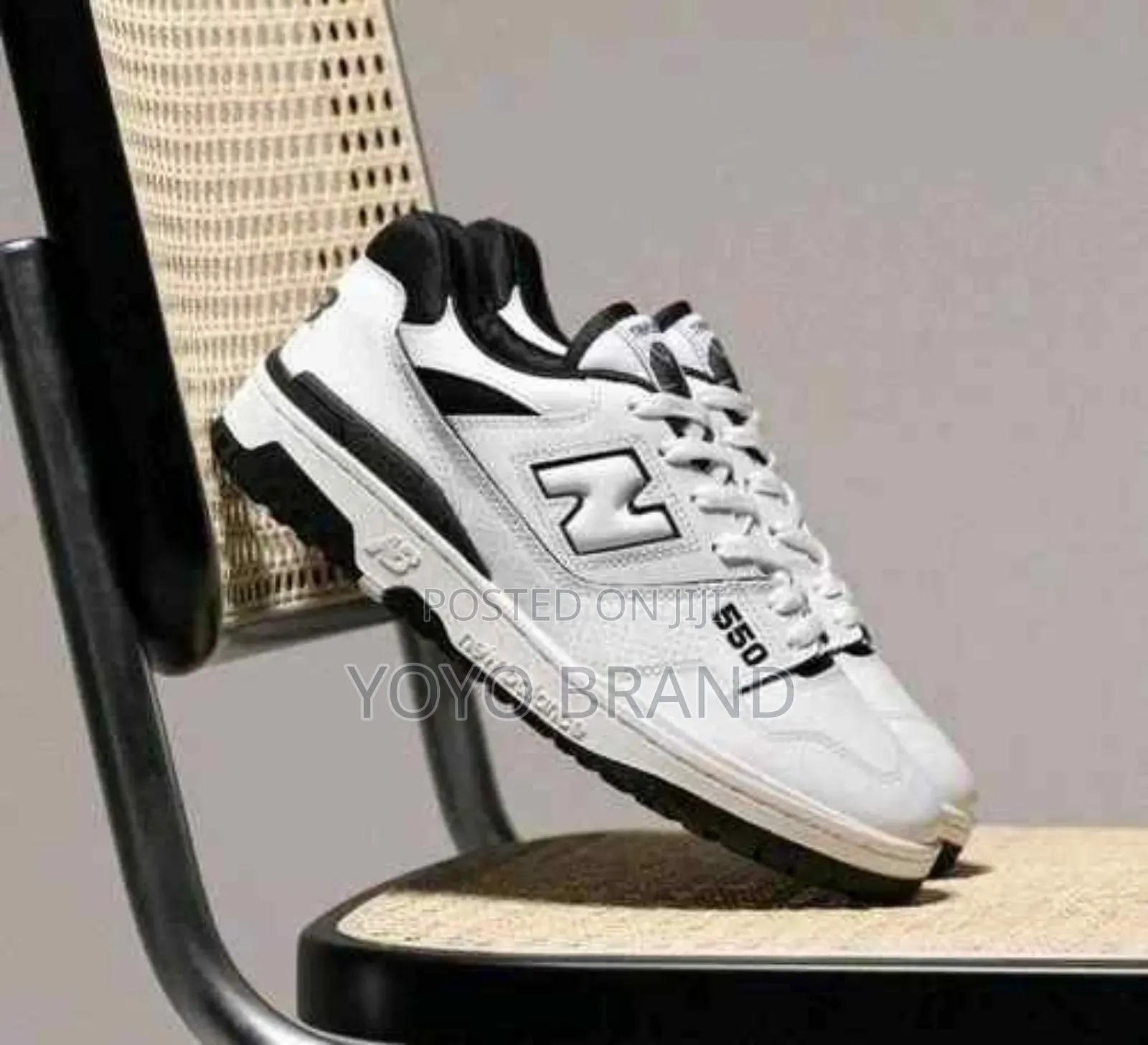 New Balance 550 Oreo White Black Sneaker