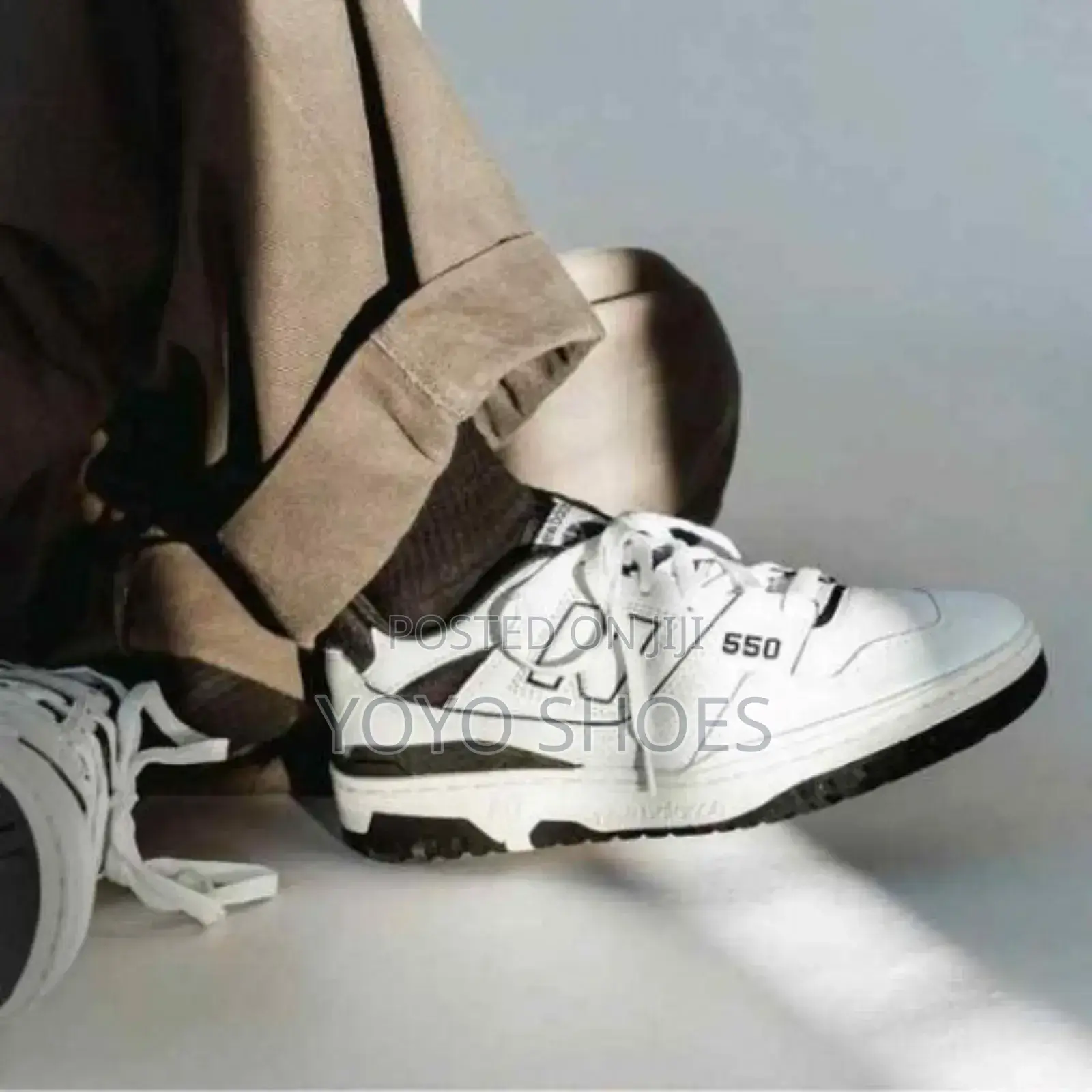 New Balance 550 Oreo White Black Sneaker