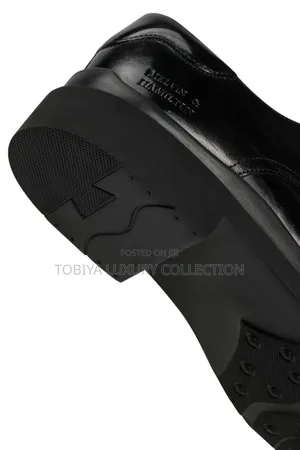 Melvin Hamilton Leather Lace-Up Shoes 'Ron 6' Black
