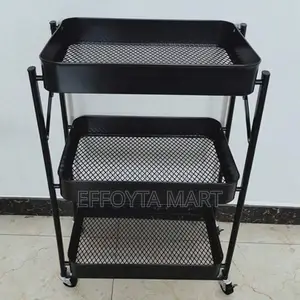 3- Tier Rolling Cart Organizer Rack