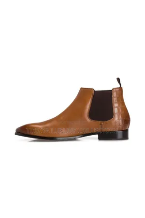 Gordon Bros Chelsea Boots 'Rome' Cognac