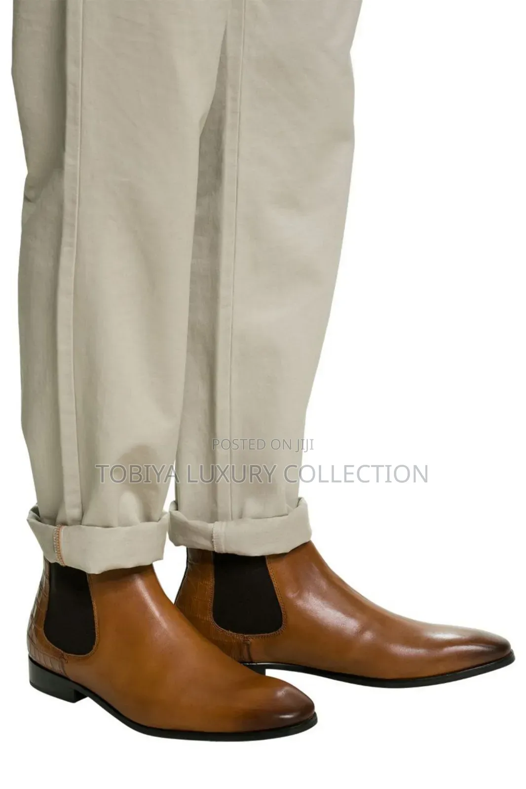 Gordon Bros Chelsea Boots 'Rome' Cognac