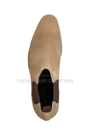 Gordon Bros Chelsea Boots 'Rome' Beige