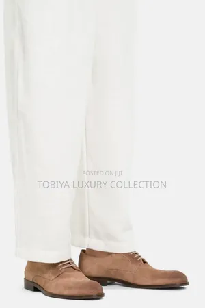 Five Leather Lace-Up Shoes 'Leonardo' Brown