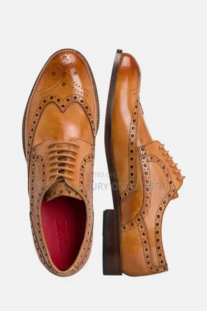 Five
Leather Lace-Up Shoes 'Leonardo' Brown
