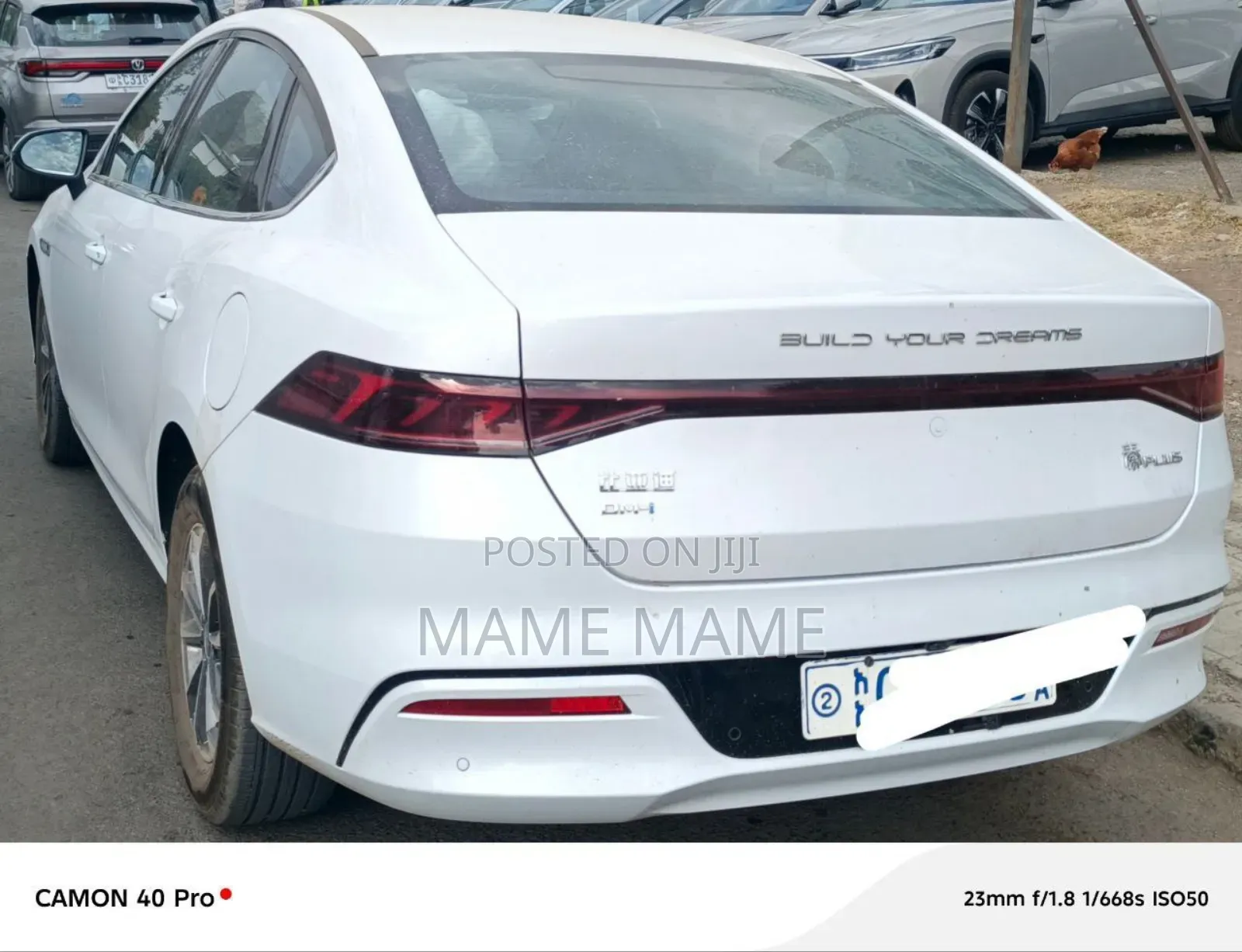 New BYD Qin Plus DM-i 2025 White