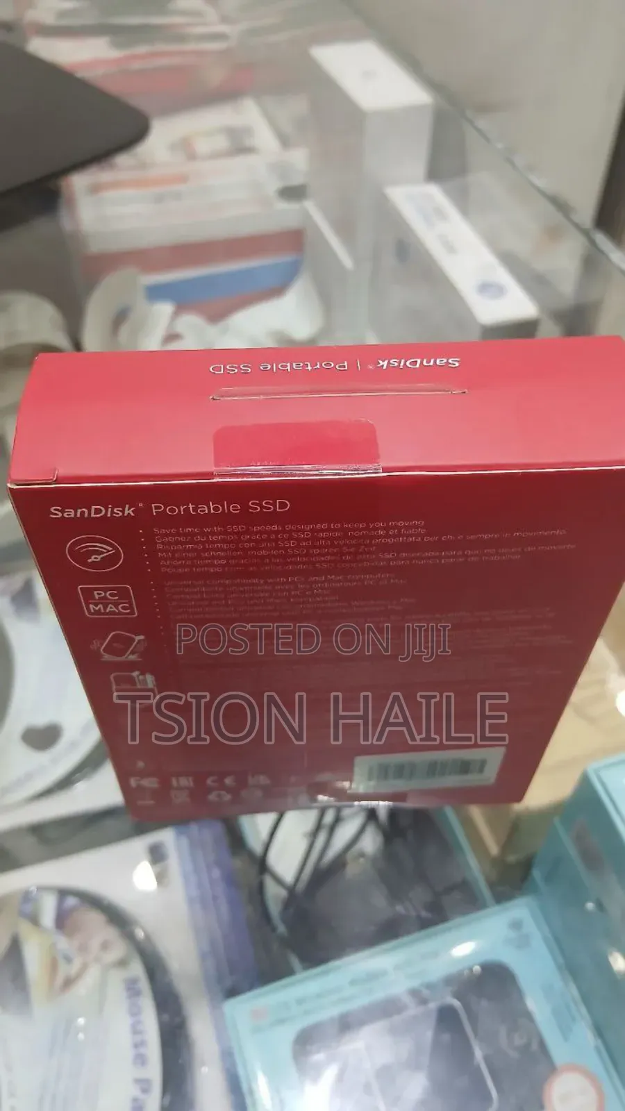 External Sandisk SSD