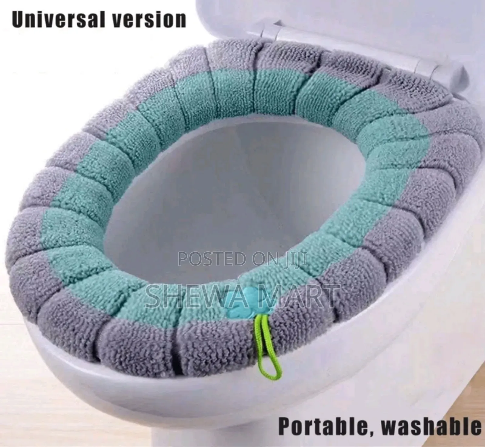 Soft Plush Toilet Seat Cover, All Season Warm Bathroom Toilet Mat, Re