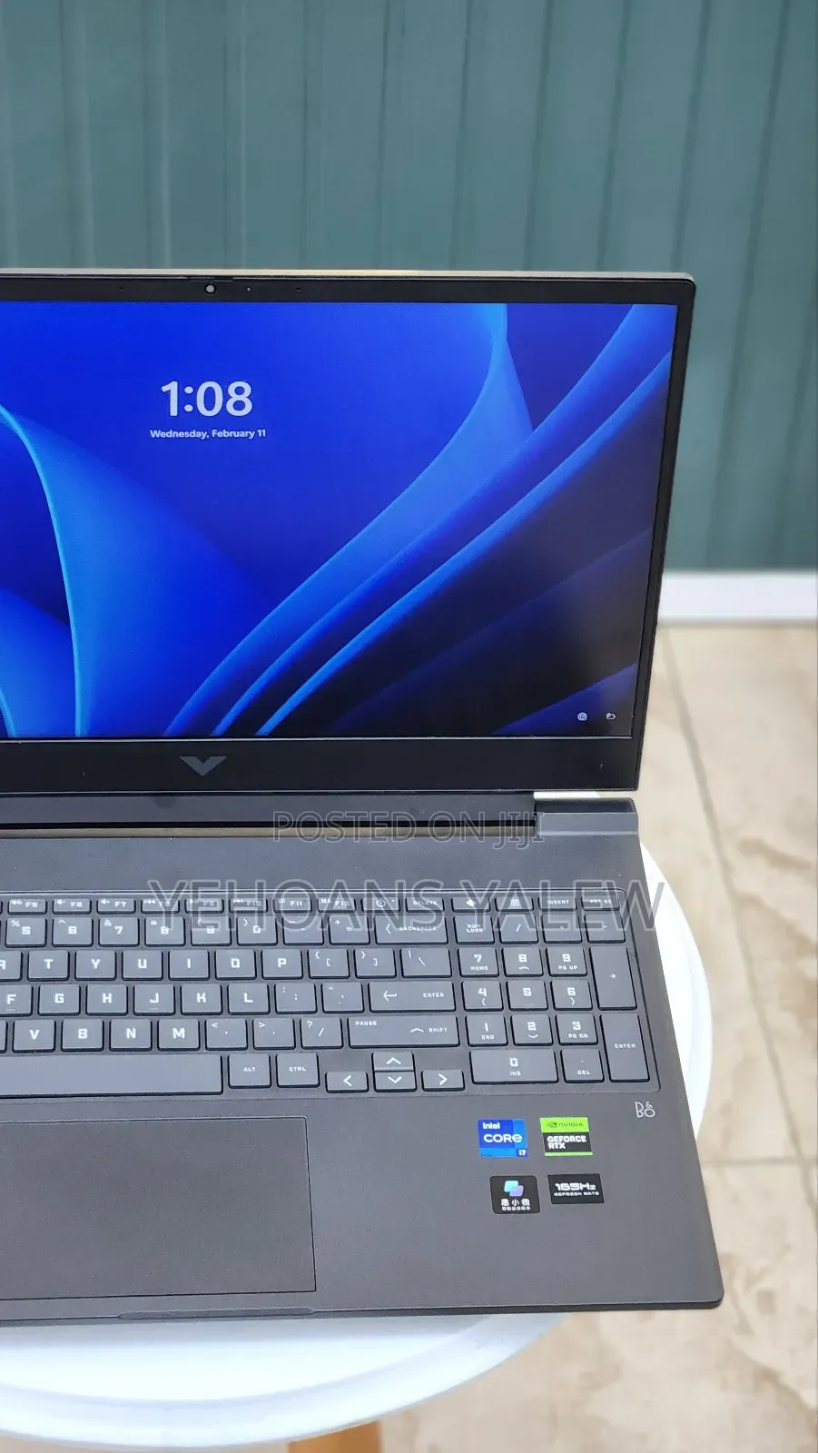 New Laptop HP Victus 16 16GB Intel Core I7 SSD 512GB