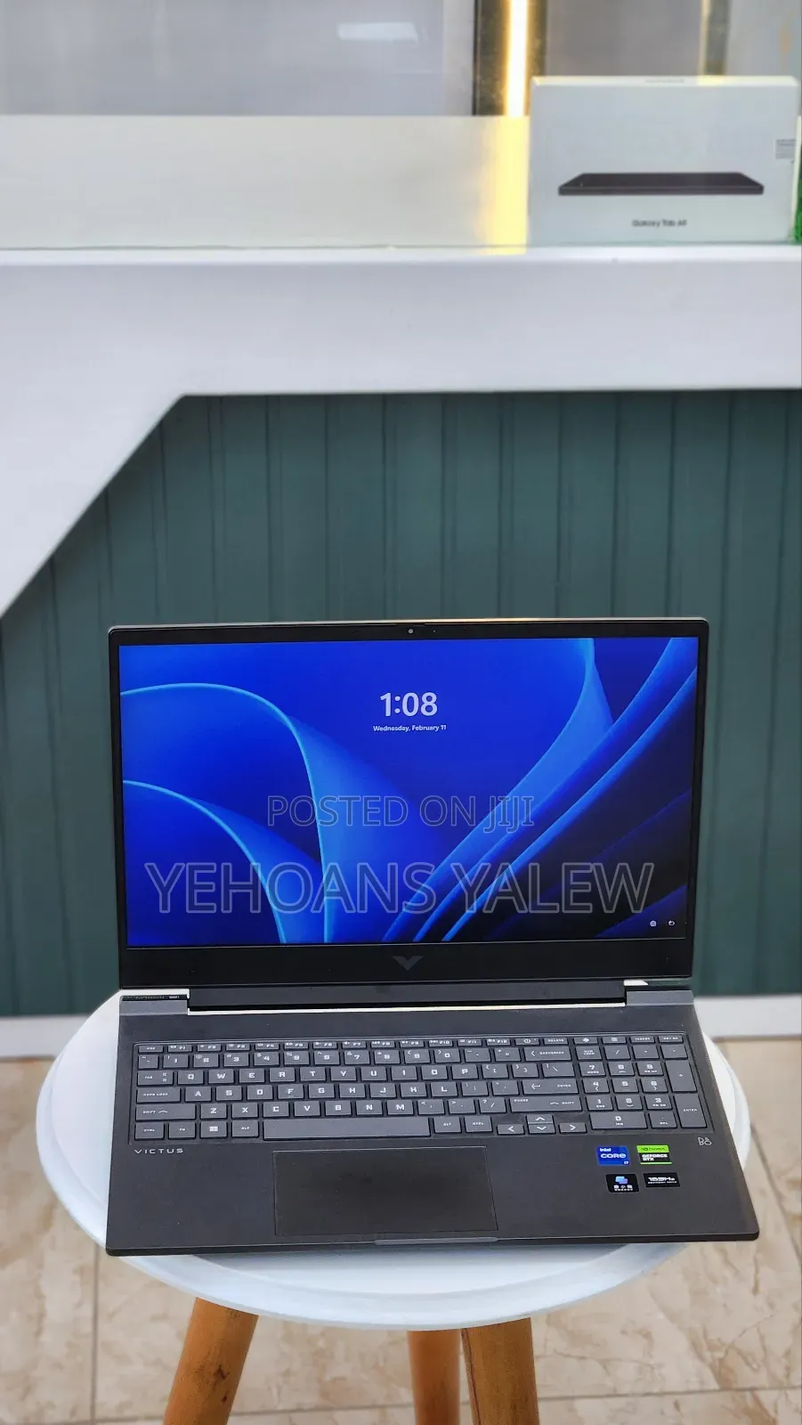 New Laptop HP Victus 16 16GB Intel Core I7 SSD 512GB