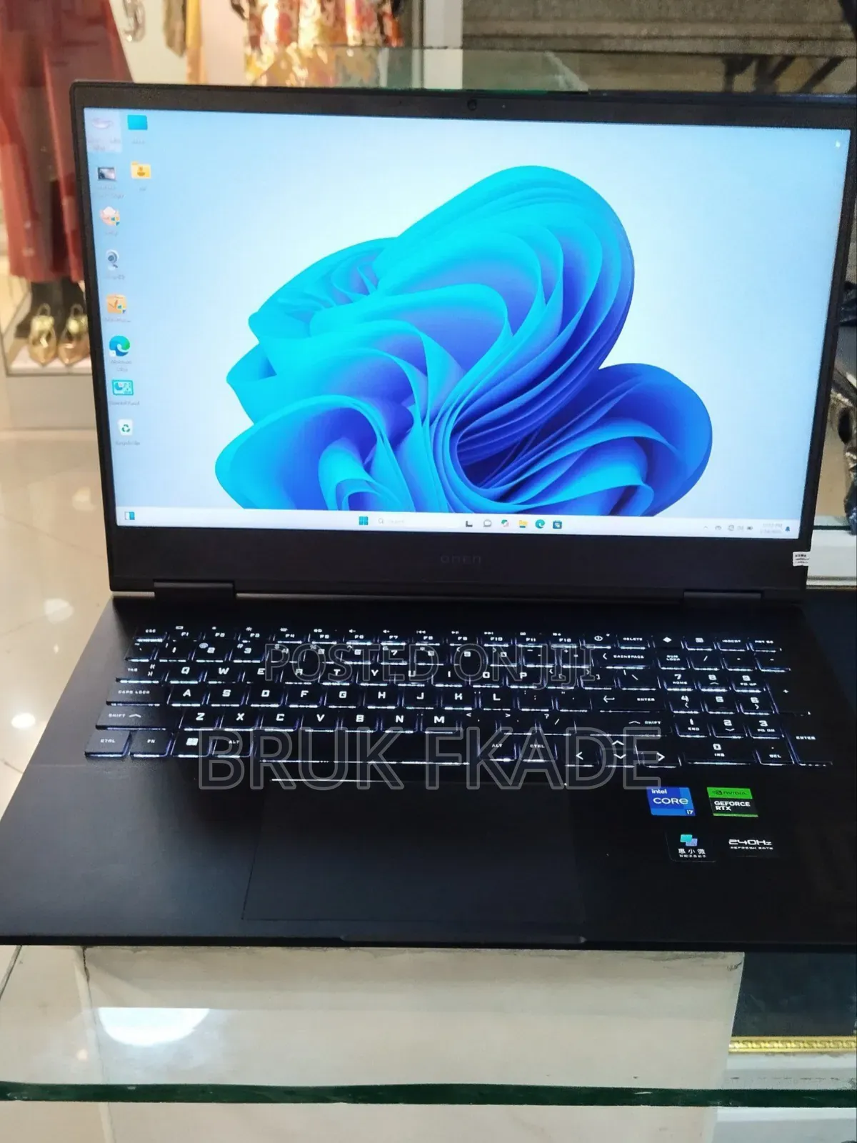 New Laptop HP Omen 16 16GB Intel Core I7 SSD 1T