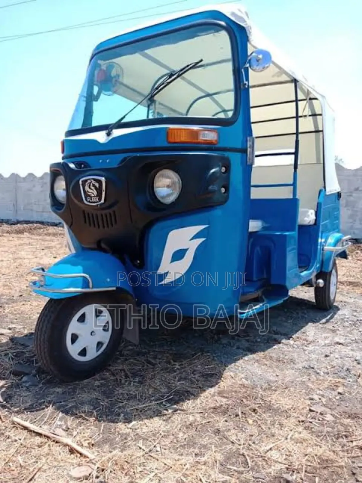 New Bajaj 2023 White